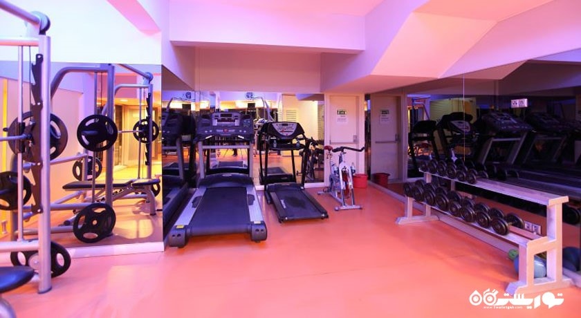 سالن بدنسازی هتل دلوکس گلدن هورن